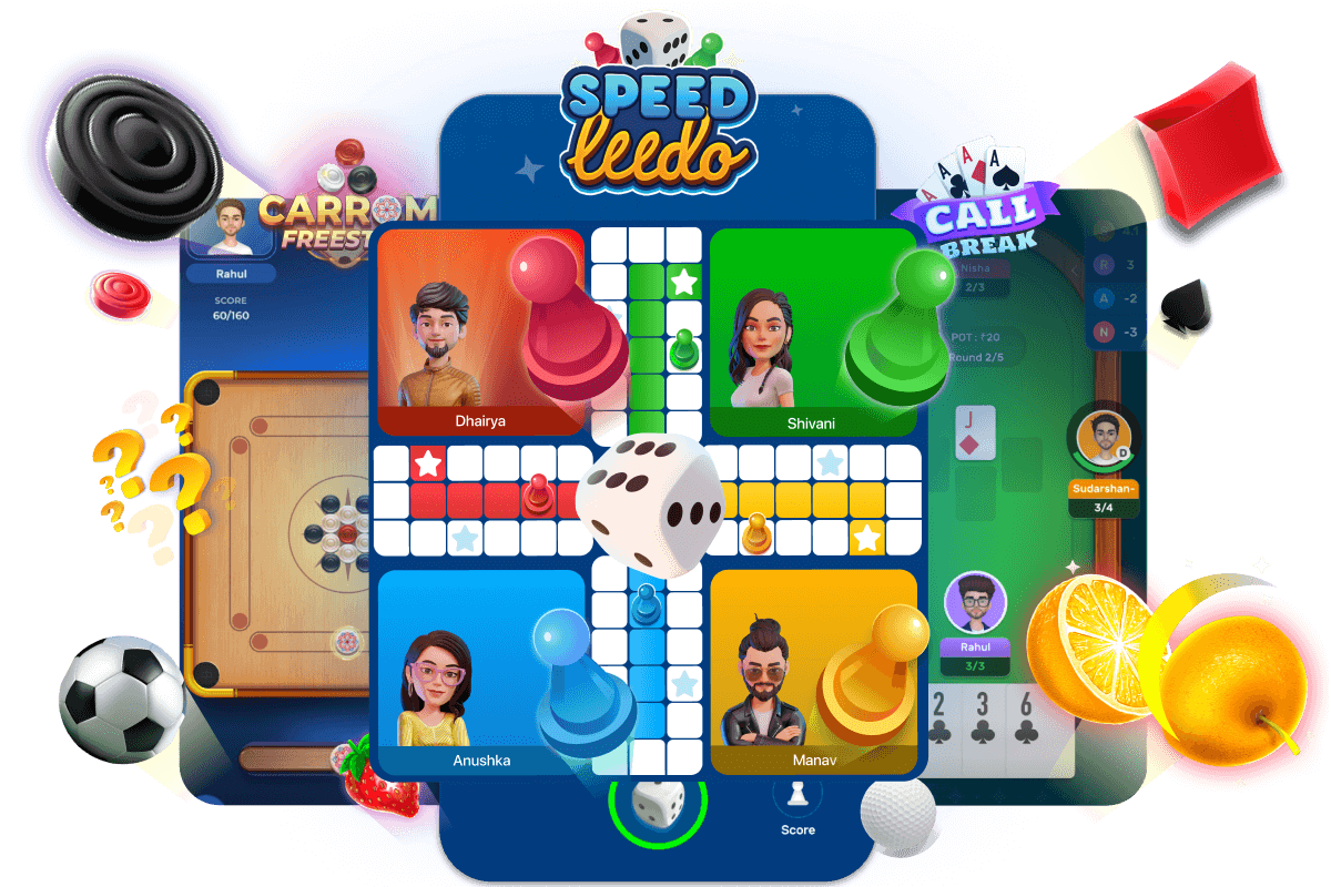 Rush: Ludo, Carrom Game Online by Hike Private Limited